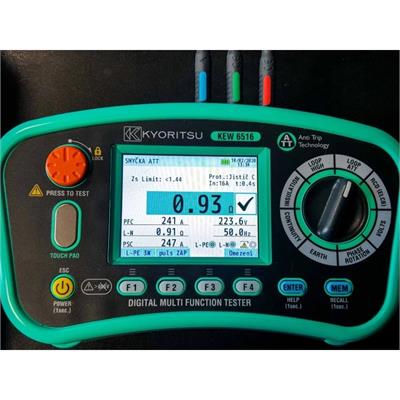 KEW 6516 - revize elektrických instalací