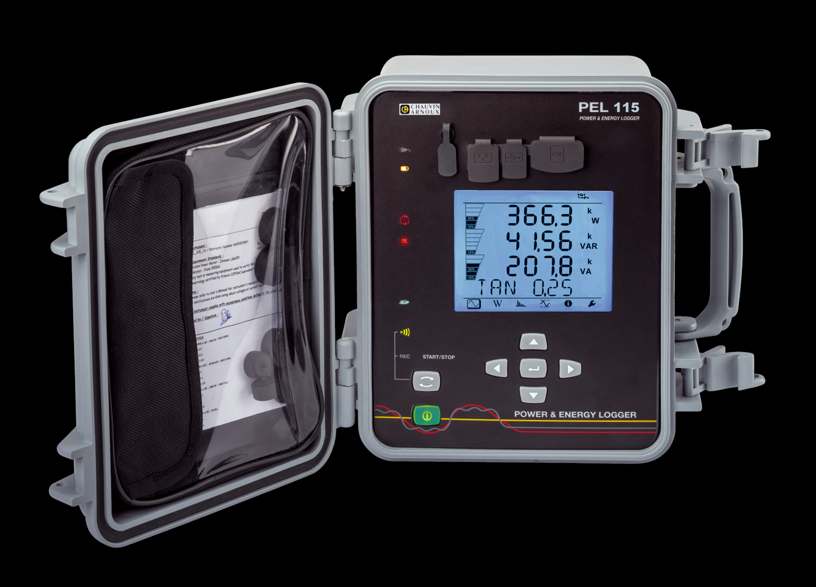 PEL 115 záznamník kvality elektrické energie