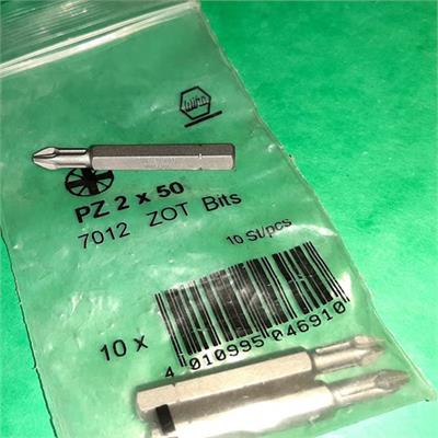 Wiha pozidriv,7012 ZOT PZ2 