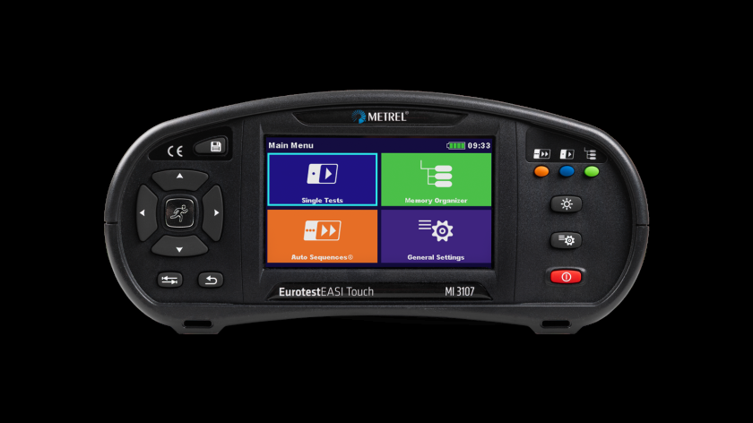 Eurotest EASI Touch MI 3107 - revize elektrických instalací
