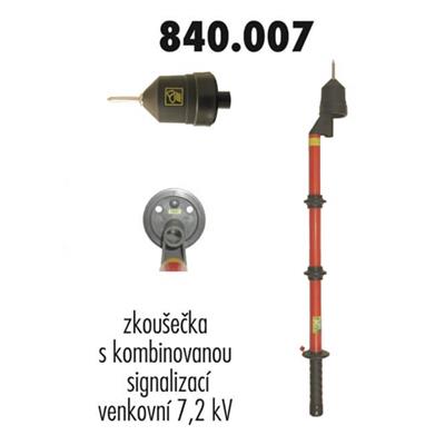 Zkoušečka 7,2 venkovní kombinovaná signalizace