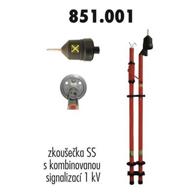 Zkoušečka s kombinovanou signalizací 1 kV