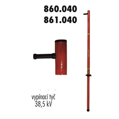 Vypínací tyče 861.040 – L4 4m