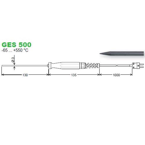 GES500 zapichovací snímač