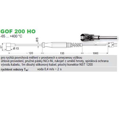 GOF 200 HO  povrchový snímač pro pevné povrchy