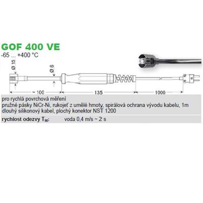 GOF 400 VE   povrchový snímač